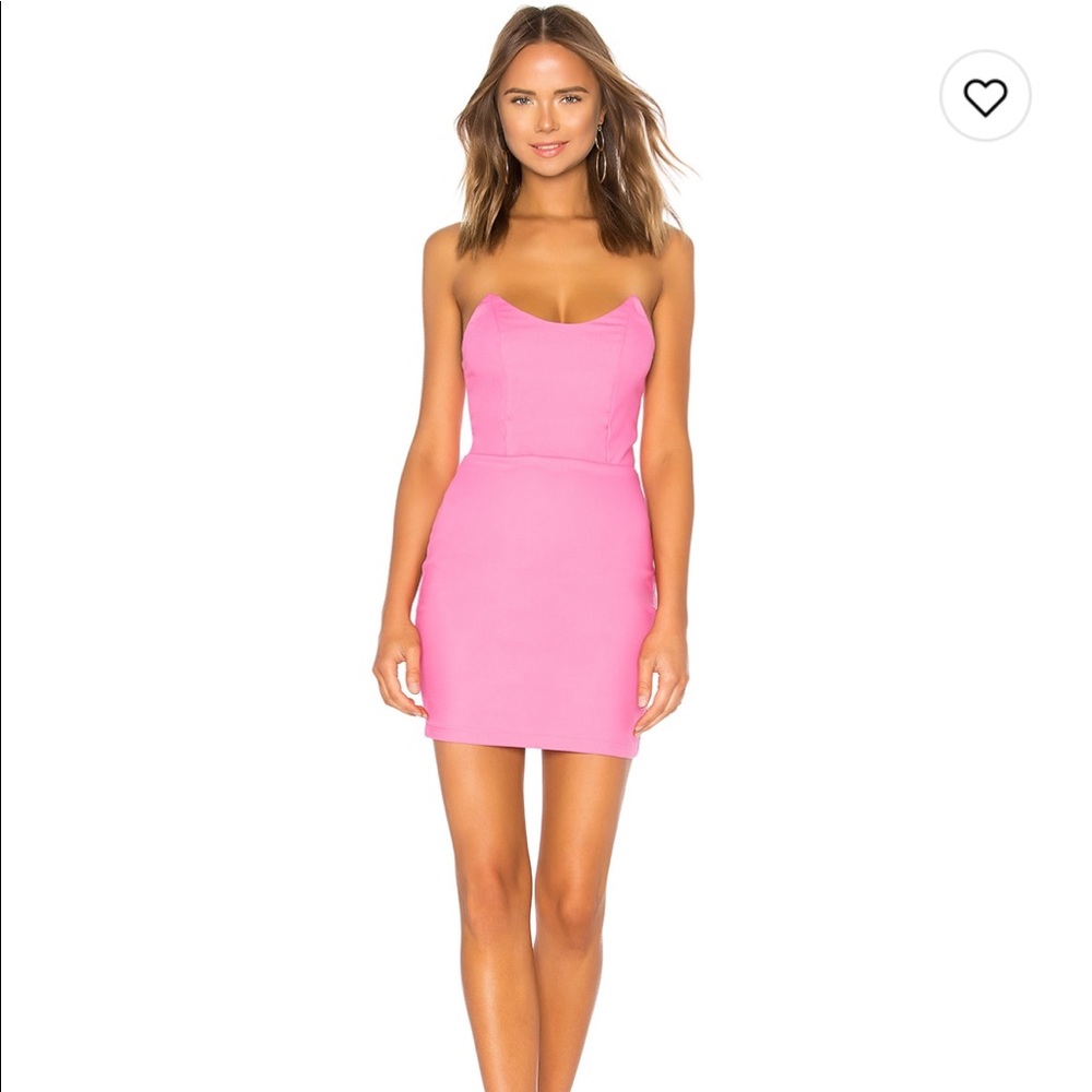 Revolve Superdown Stevie Sweetheart Mini Dress